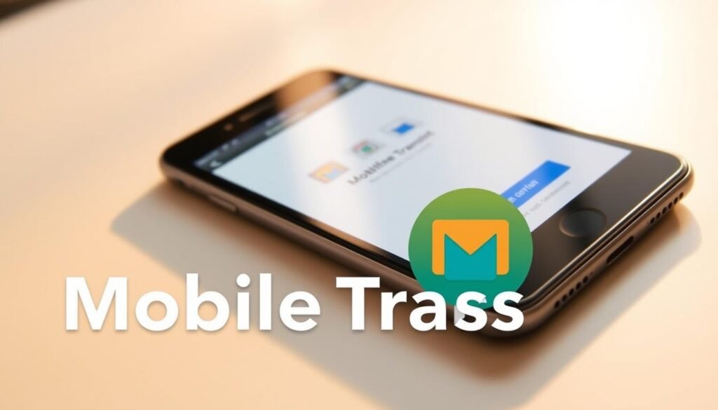 A sleek and modern mobile device rests on a minimalist desk, its screen displaying the MobileTrans data transfer interface. The device is bathed in warm, directional lighting, creating a sense of focus and professionalism. In the foreground, the MobileTrans logo stands out prominently, its clean design and vibrant colors capturing the tool's purpose. The background is subtly blurred, allowing the main subject to take center stage and draw the viewer's attention. The overall composition conveys the efficiency and ease of use of the MobileTrans data transfer tool, perfectly aligning with the article's section on utilizing dedicated transfer solutions. A sleek and modern mobile device rests on a minimalist desk, its screen displaying the MobileTrans data transfer interface. The device is bathed in warm, directional lighting, creating a sense of focus and professionalism. In the foreground, the MobileTrans logo stands out prominently, its clean design and vibrant colors capturing the tool's purpose. The background is subtly blurred, allowing the main subject to take center stage and draw the viewer's attention. The overall composition conveys the efficiency and ease of use of the MobileTrans data transfer tool, perfectly aligning with the article's section on utilizing dedicated transfer solutions.