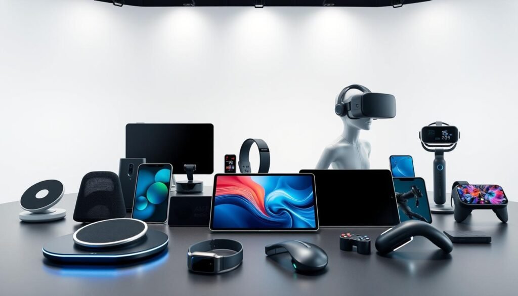 unique tech gadgets display unique tech gadgets display